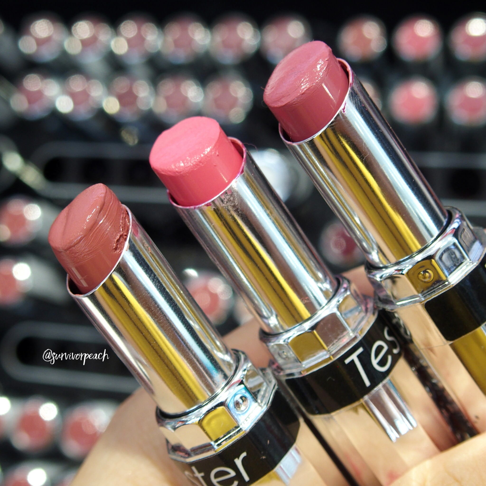 Sephora Collection Lipstick swatches Part 2: Rouge Lacquer Lipstick