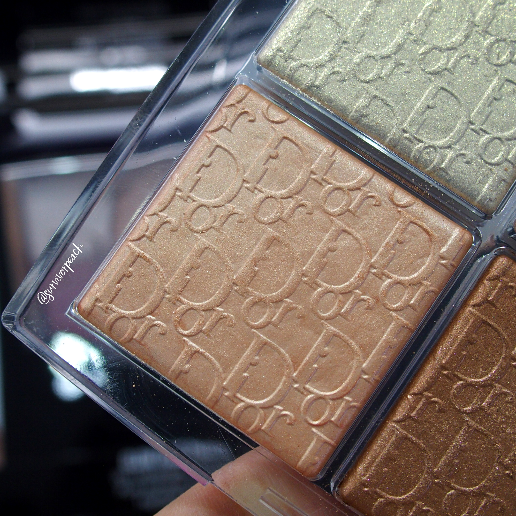 Dior Backstage Glow Face Palette 002 Glitz