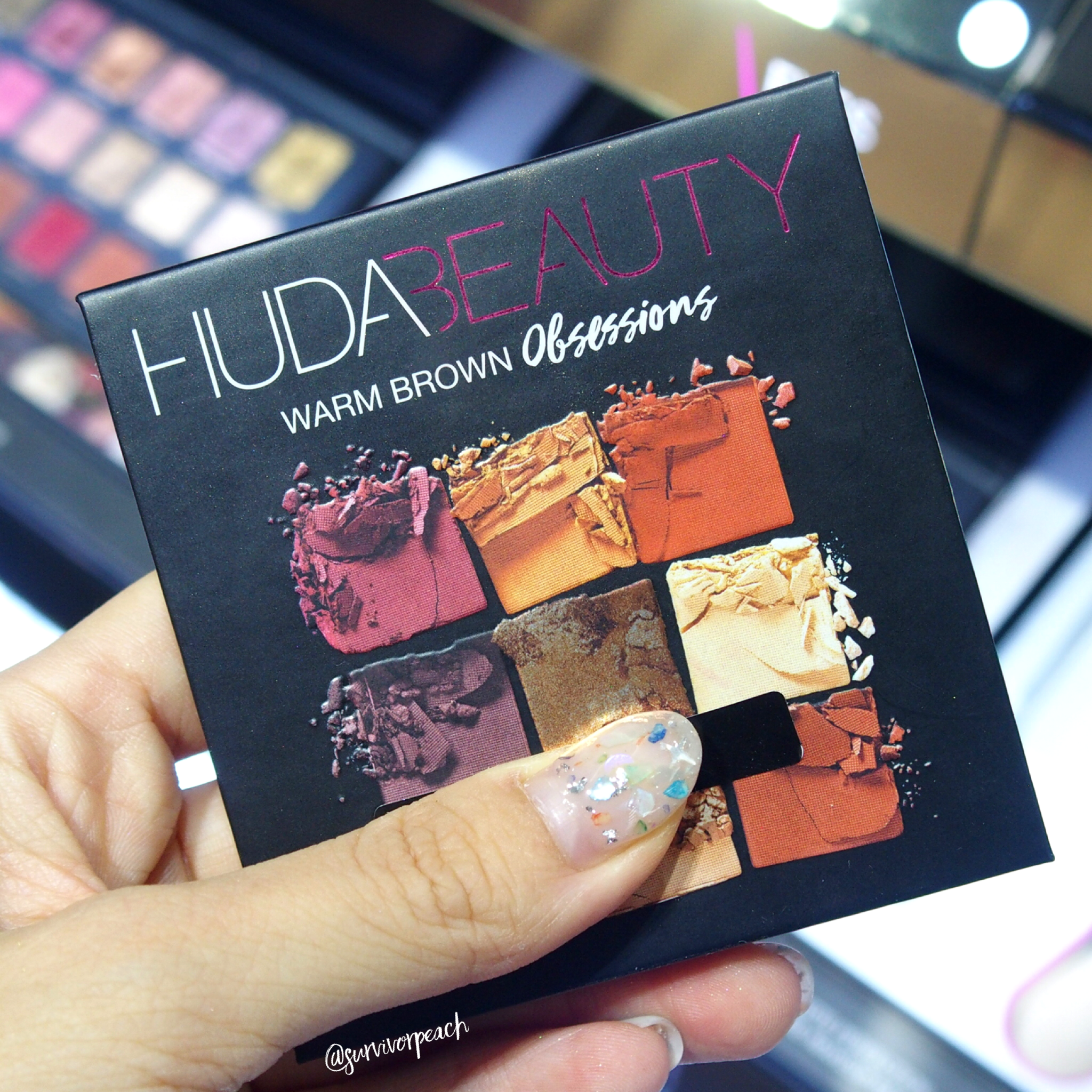 Huda Beauty Obsessions Palette - Warm Brown Obsessions