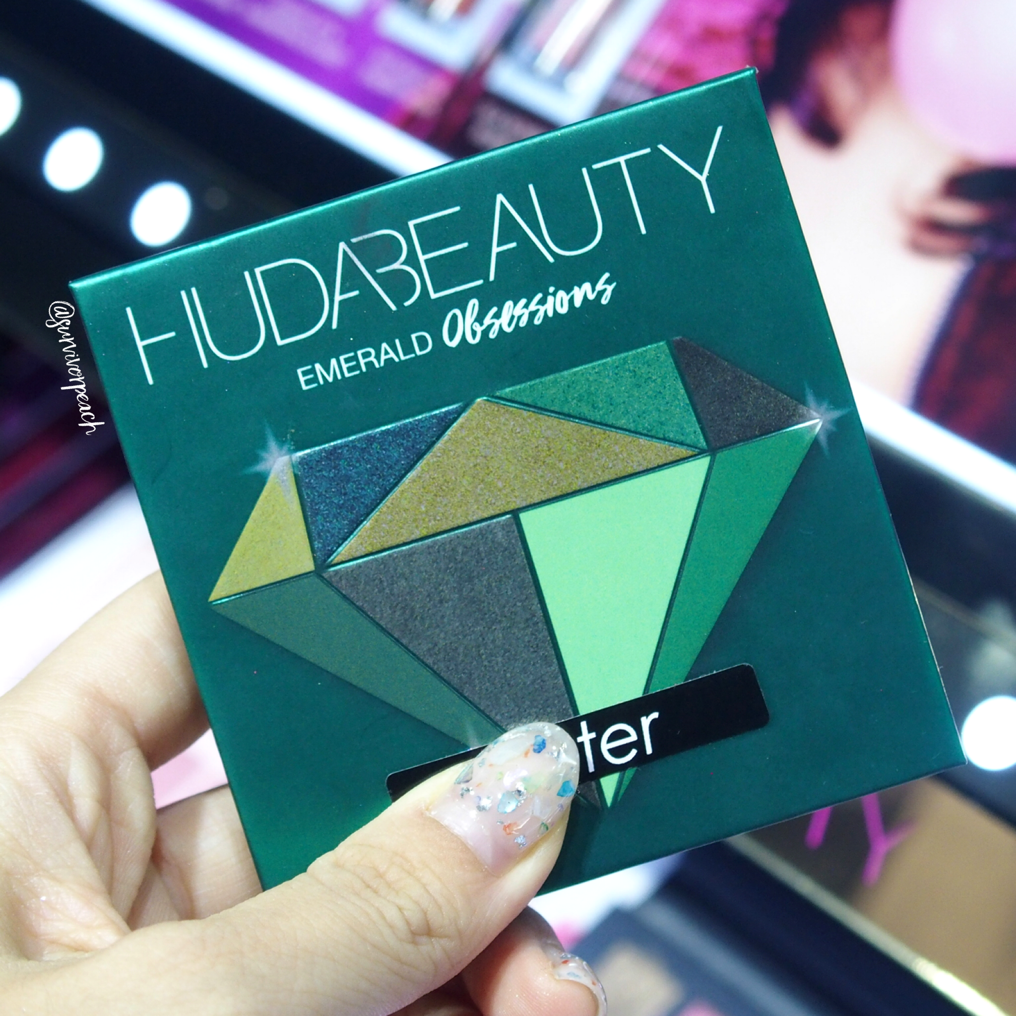 Huda Beauty Obsessions Palette - Emerald Obsessions