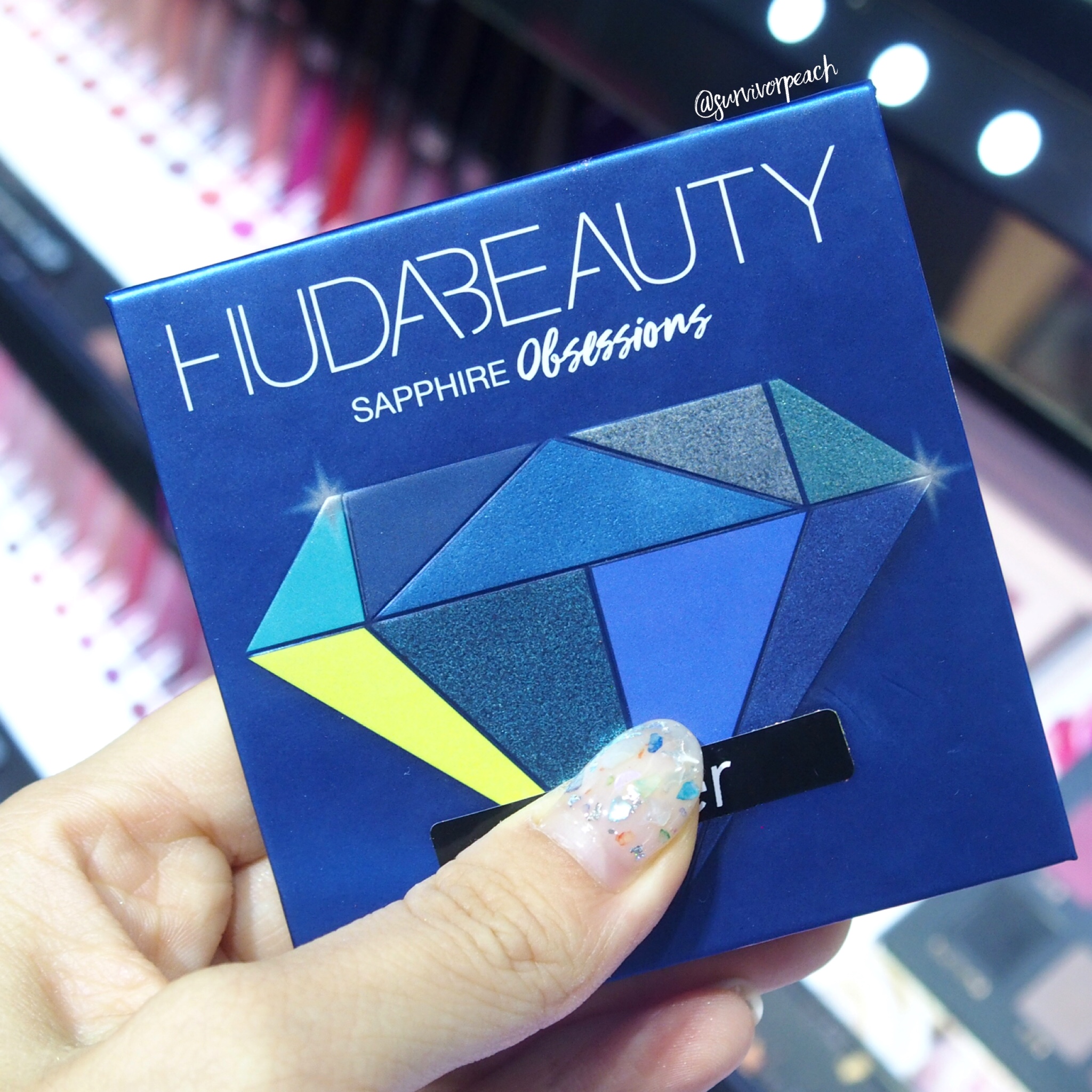 Huda Beauty Obsessions Palette - Sapphire Obsessions