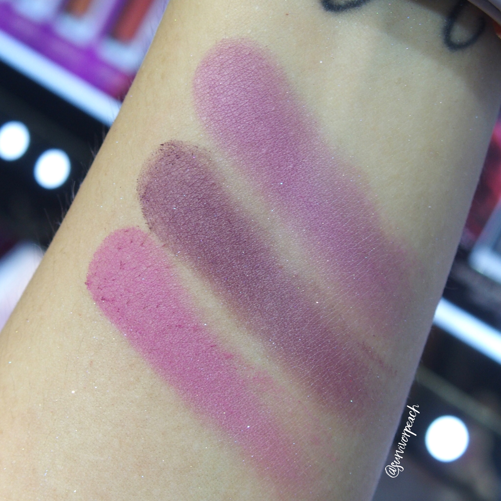 Huda Beauty Obsessions Palette - Amethyst Obsessions swatches