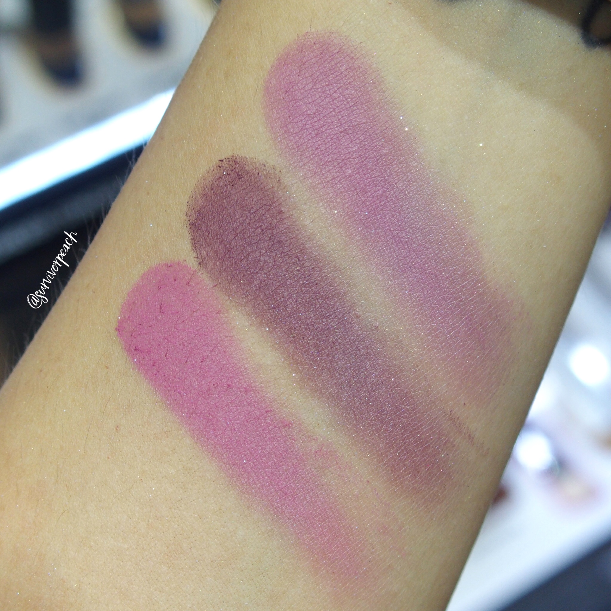 Huda Beauty Obsessions Palette - Amethyst Obsessions swatches