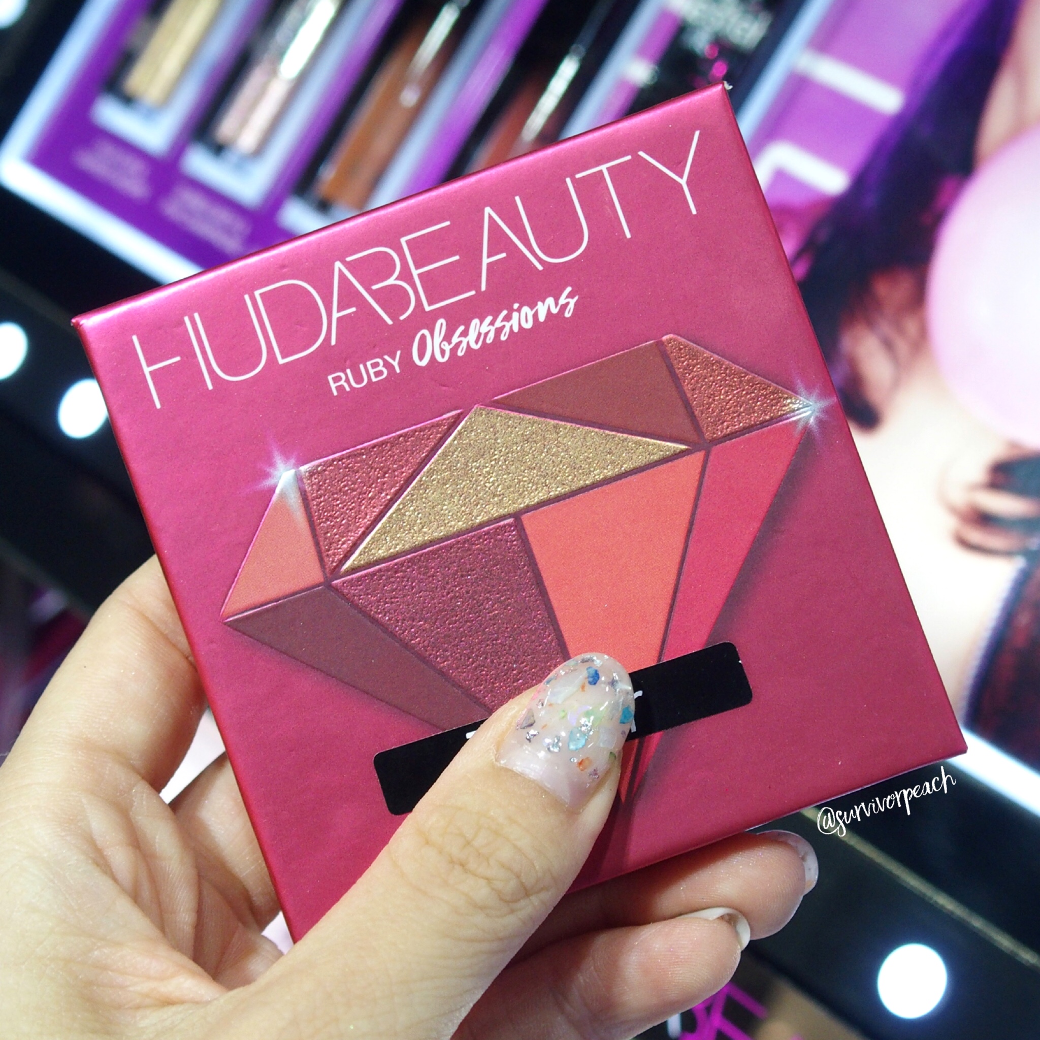 Huda Beauty Obsessions Palette - Ruby Obsessions