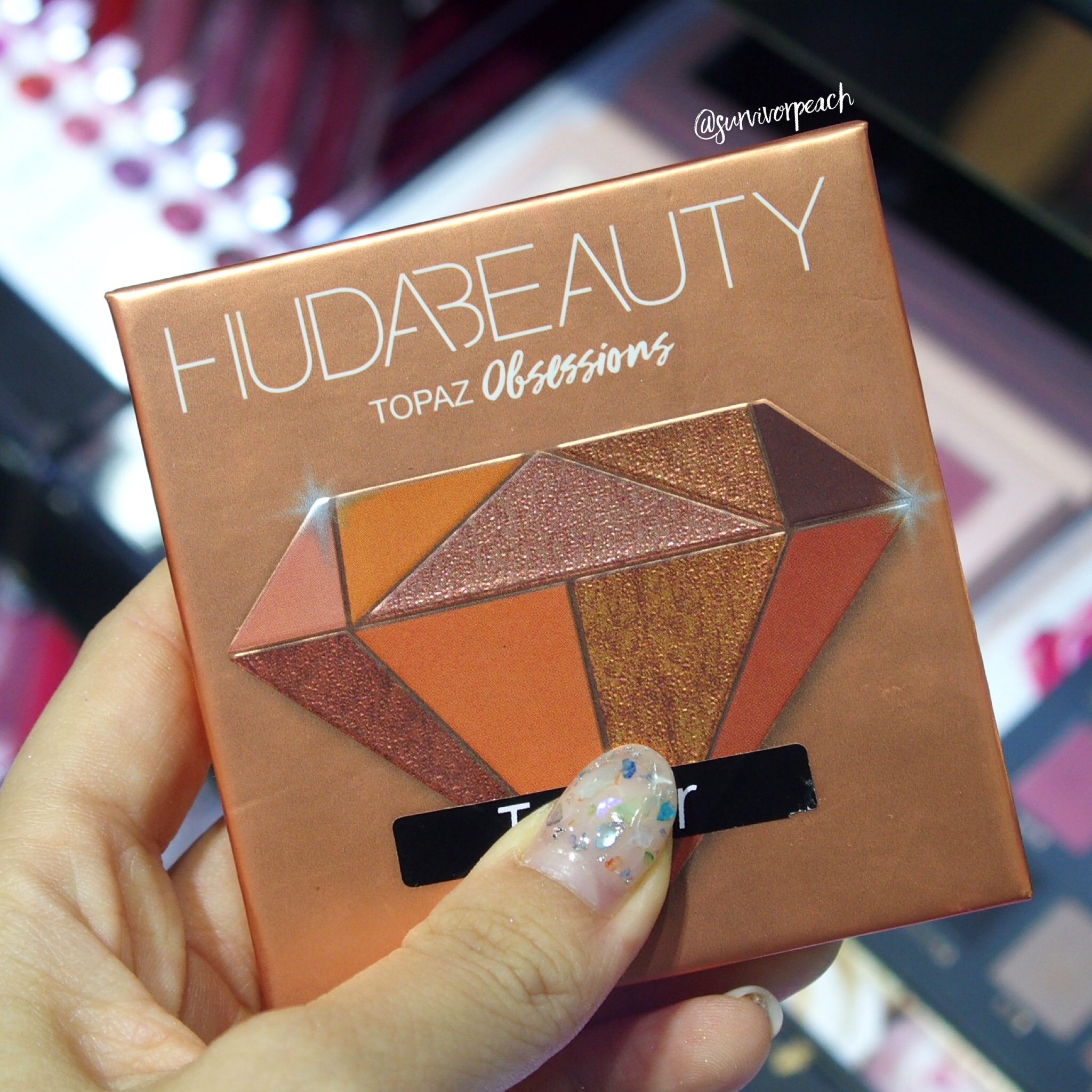 Huda Beauty Obsessions Palette - Topaz Obsessions
