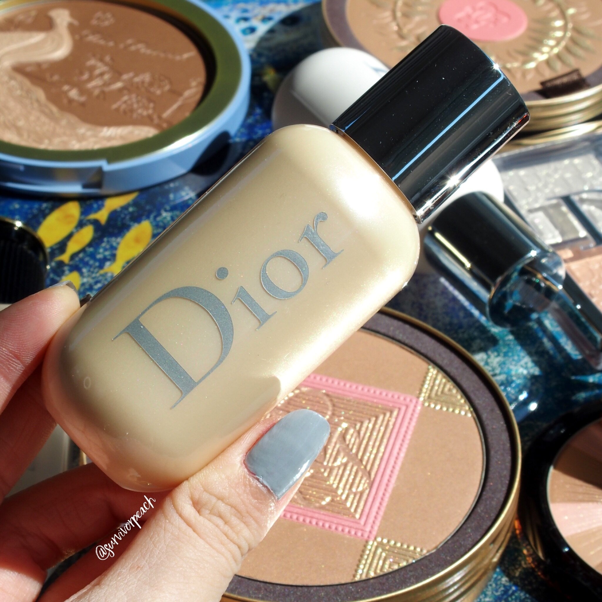 dior backstage face & body glow