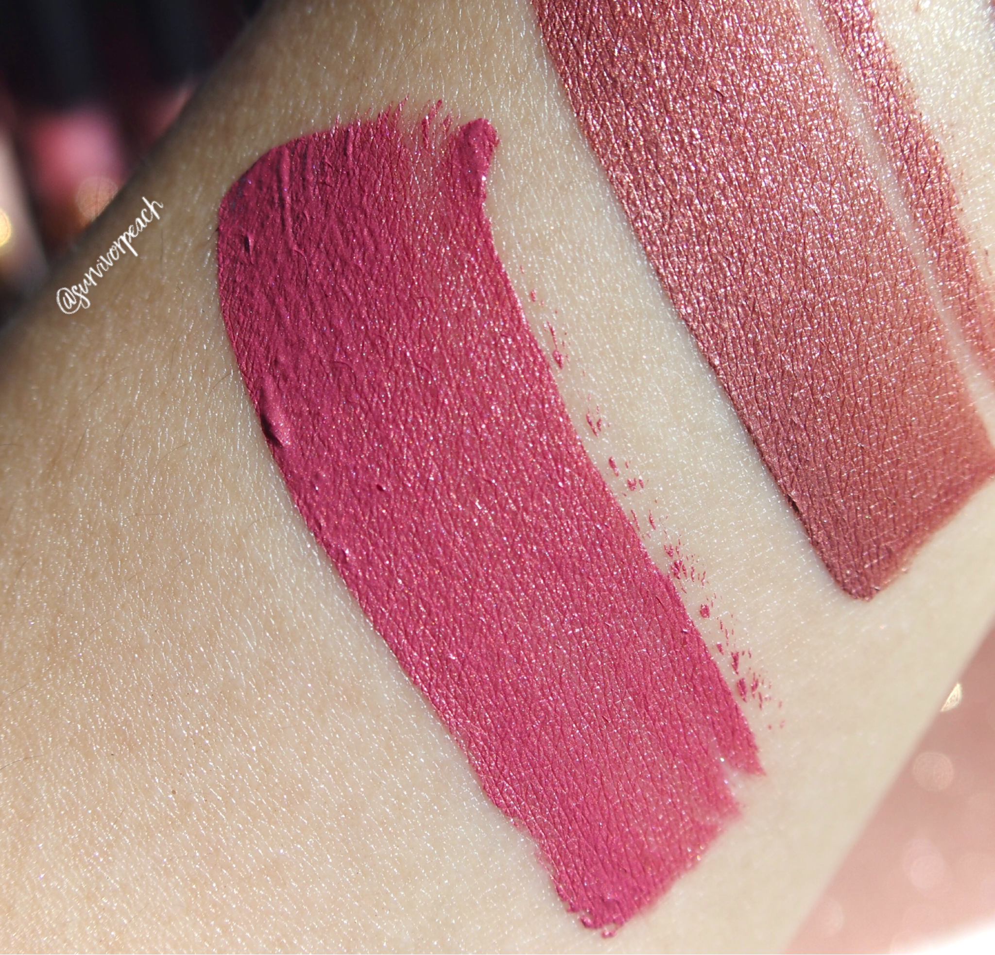 mac metallic rose liquid lipstick