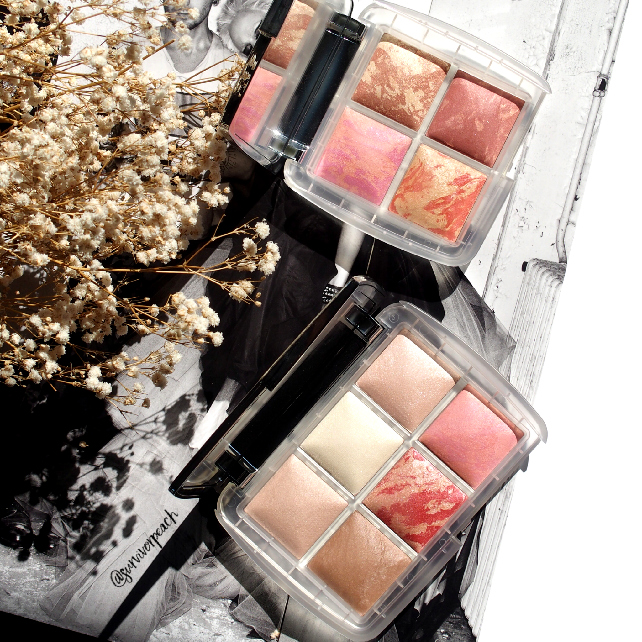 Hourglass Ghost Edition Palettes Review and swatches