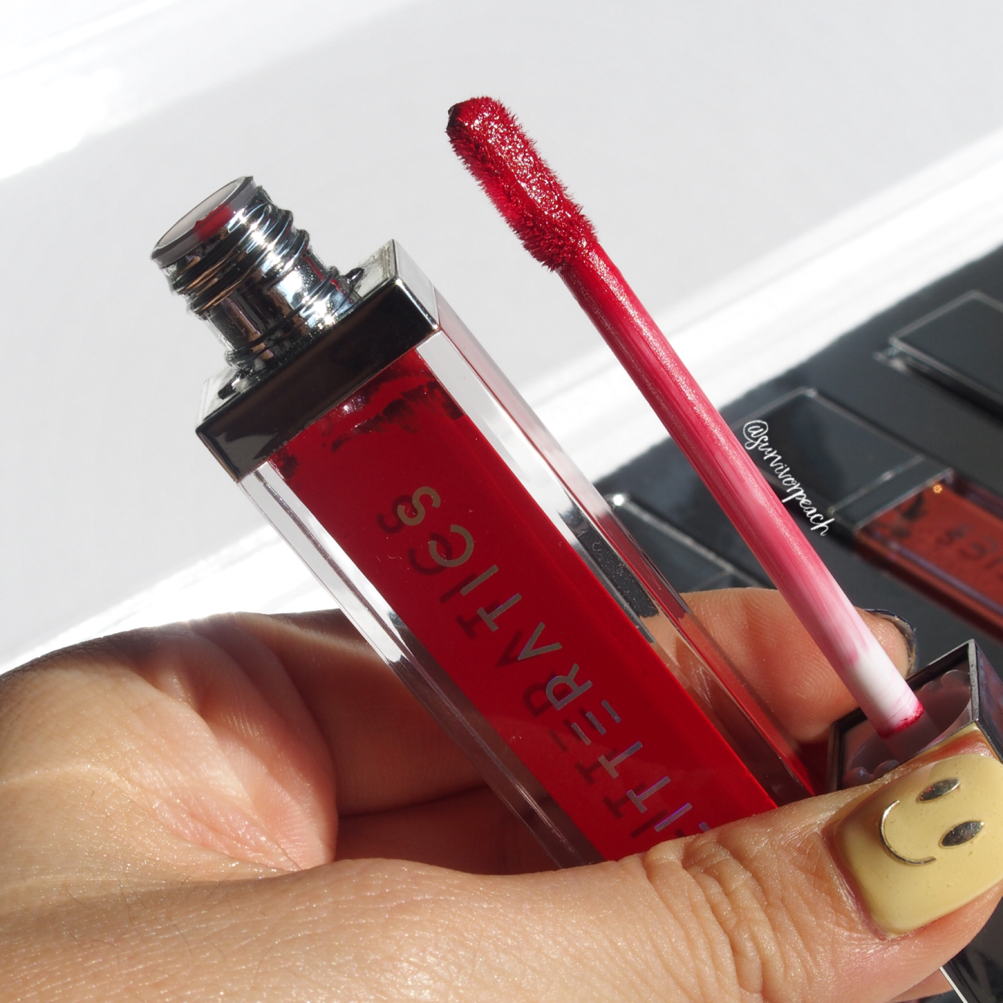 Glitteratics Mattamatic Lip &amp; Cheek Souffle - 01 Hot As F*ck