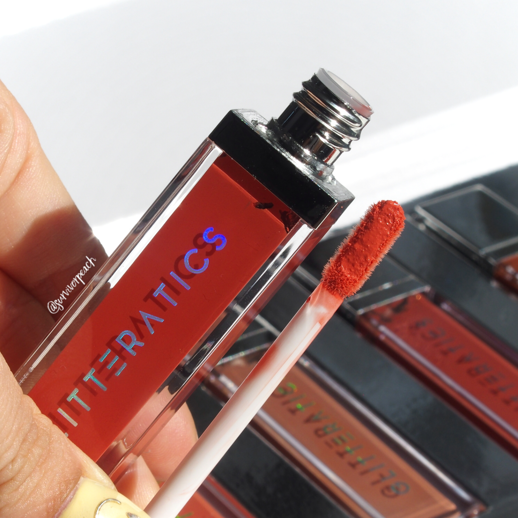 Glitteratics Mattamatic Lip &amp; Cheek Souffle - 02 Peach Yogurt Twist