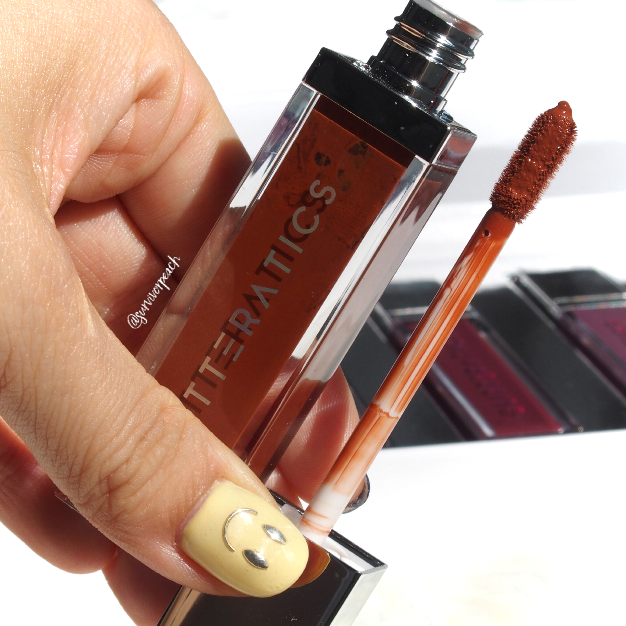 Glitteratics Mattamatic Lip &amp; Cheek Souffle - 07 Too Hot To Handle