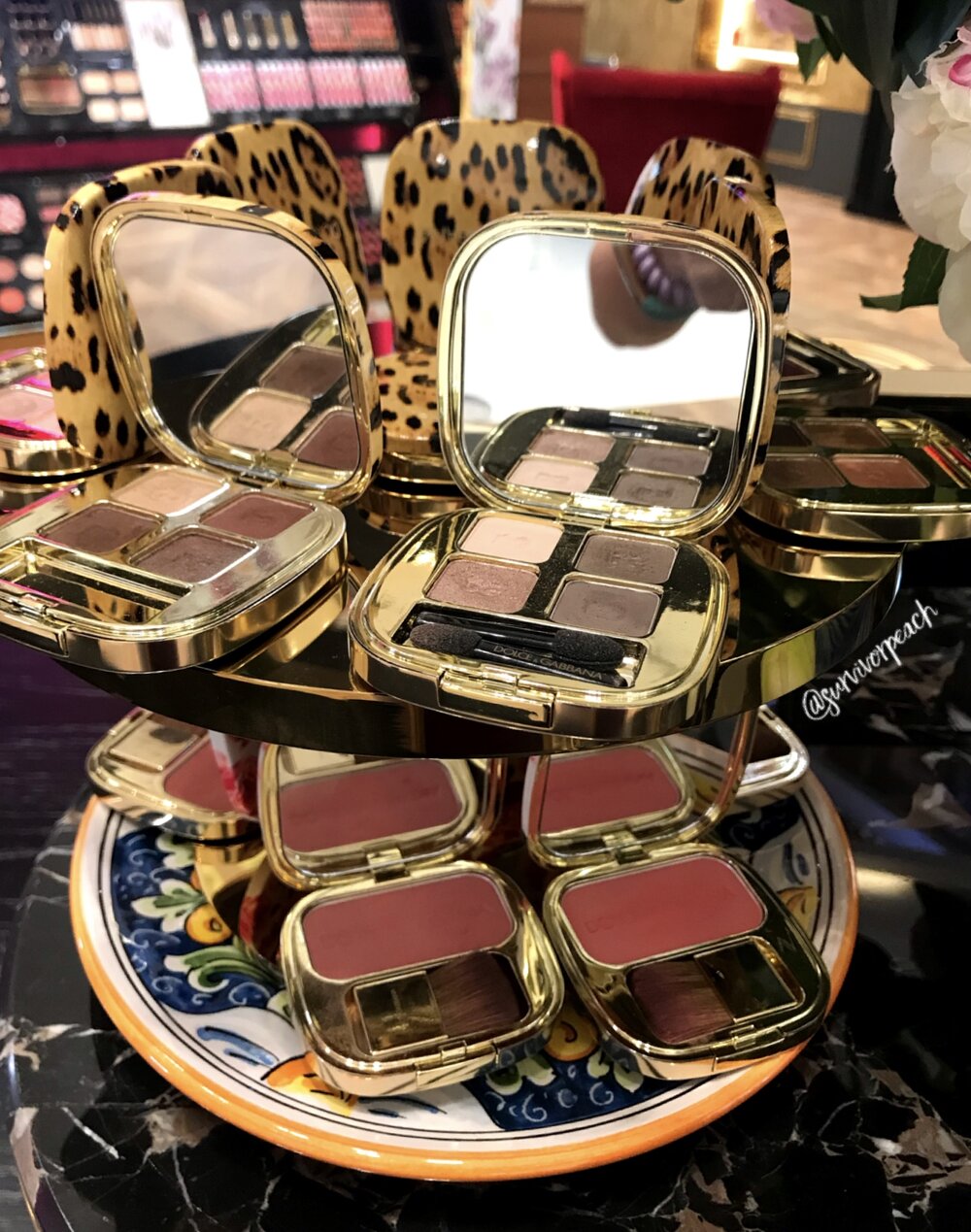 Dolce Gabbana Beauty Blushes, Bronzers, cream blushes swatches — Survivorpeach Dolce Gabbana Beauty Blushes, Bronzers, cream blushes swatches — Survivorpeach
