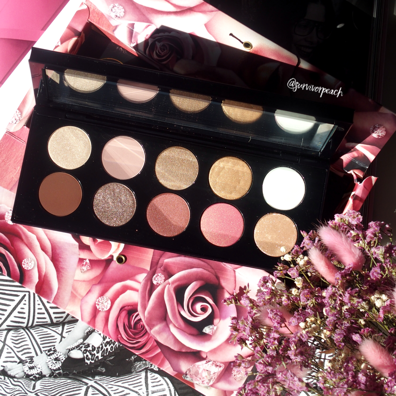 Pat McGrath Labs Mothership VII Divine Rose Palette Review and swatches