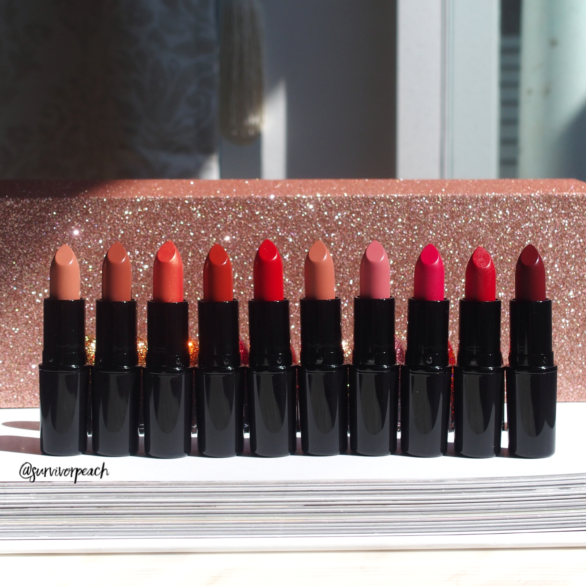 mac bullet lipstick set