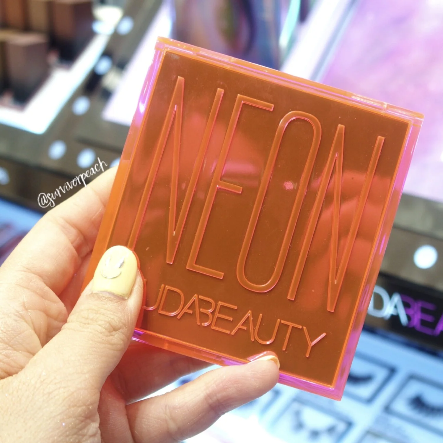 Huda beauty Neon Obsessions Palettes Swatches