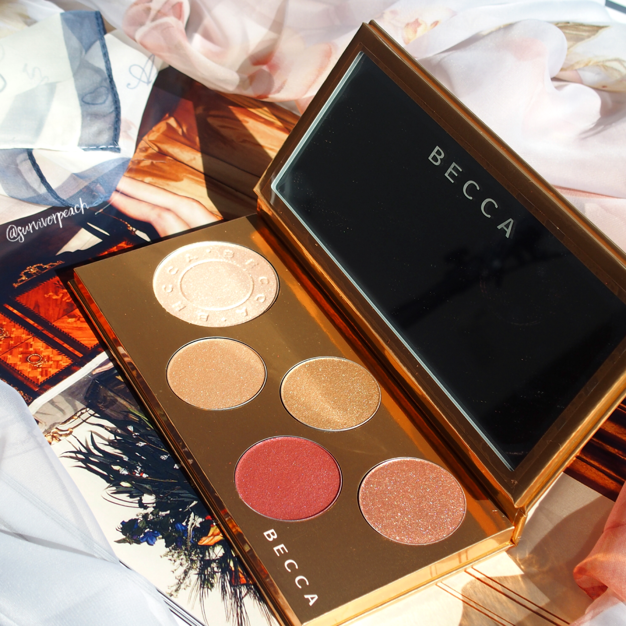 lol venom hemmeligt Becca Pop Goes the Glow Champagne Pop Eye&Face Palette — Survivorpeach