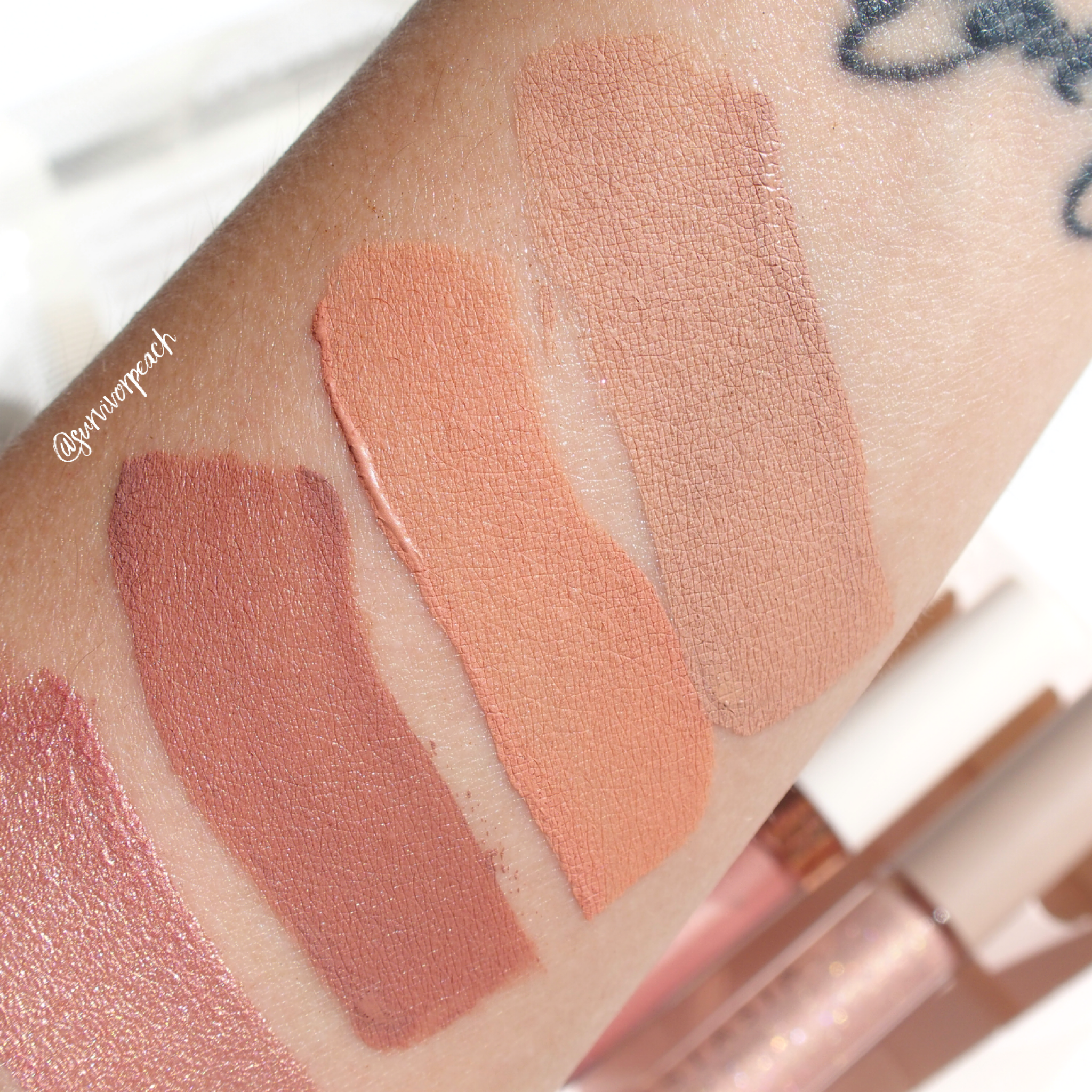 anastasia peachy lipstick