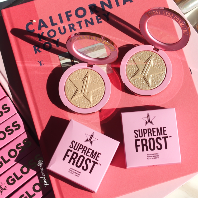 Jeffree Star Supreme Frost Highlighter: Wet Dream &amp; Frozen Peach 