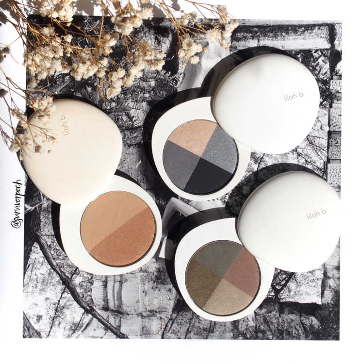 Lilah b part1: Palette Perfection Eye Quad - b.envied, b.fabulous, Bronzed Beauty™ Bronzer Duo