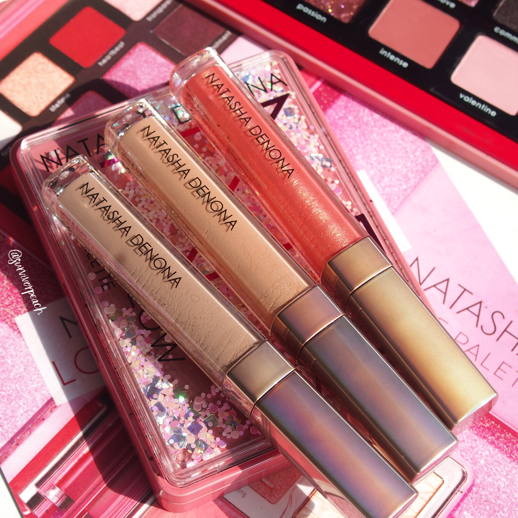 Natasha Denona Lip Oh-Phoria - Duo Chrome Coral, Nude, Mauve