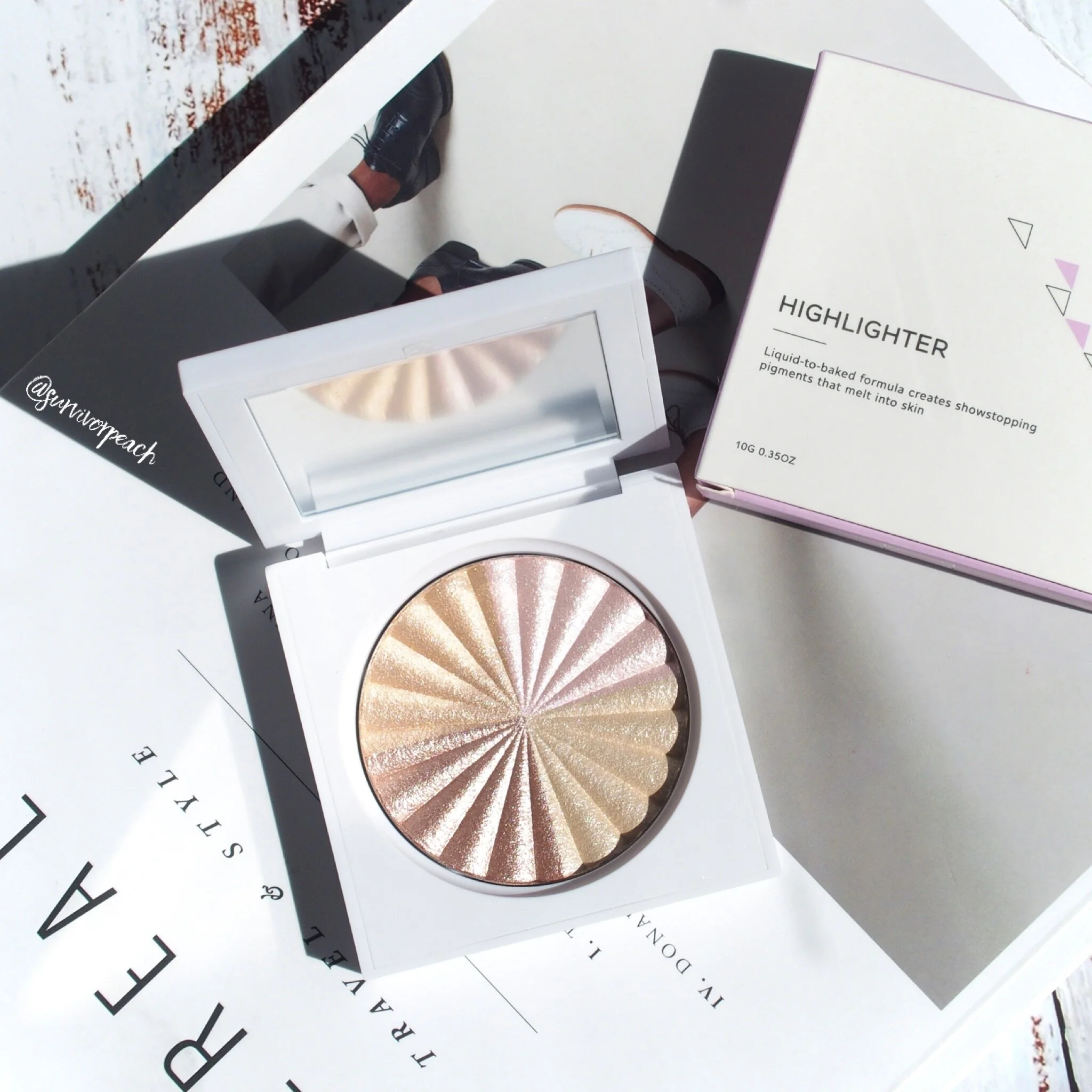 Ofra highlighters Part 1 Hot Cocoa, Covent Garden, All of the Lights