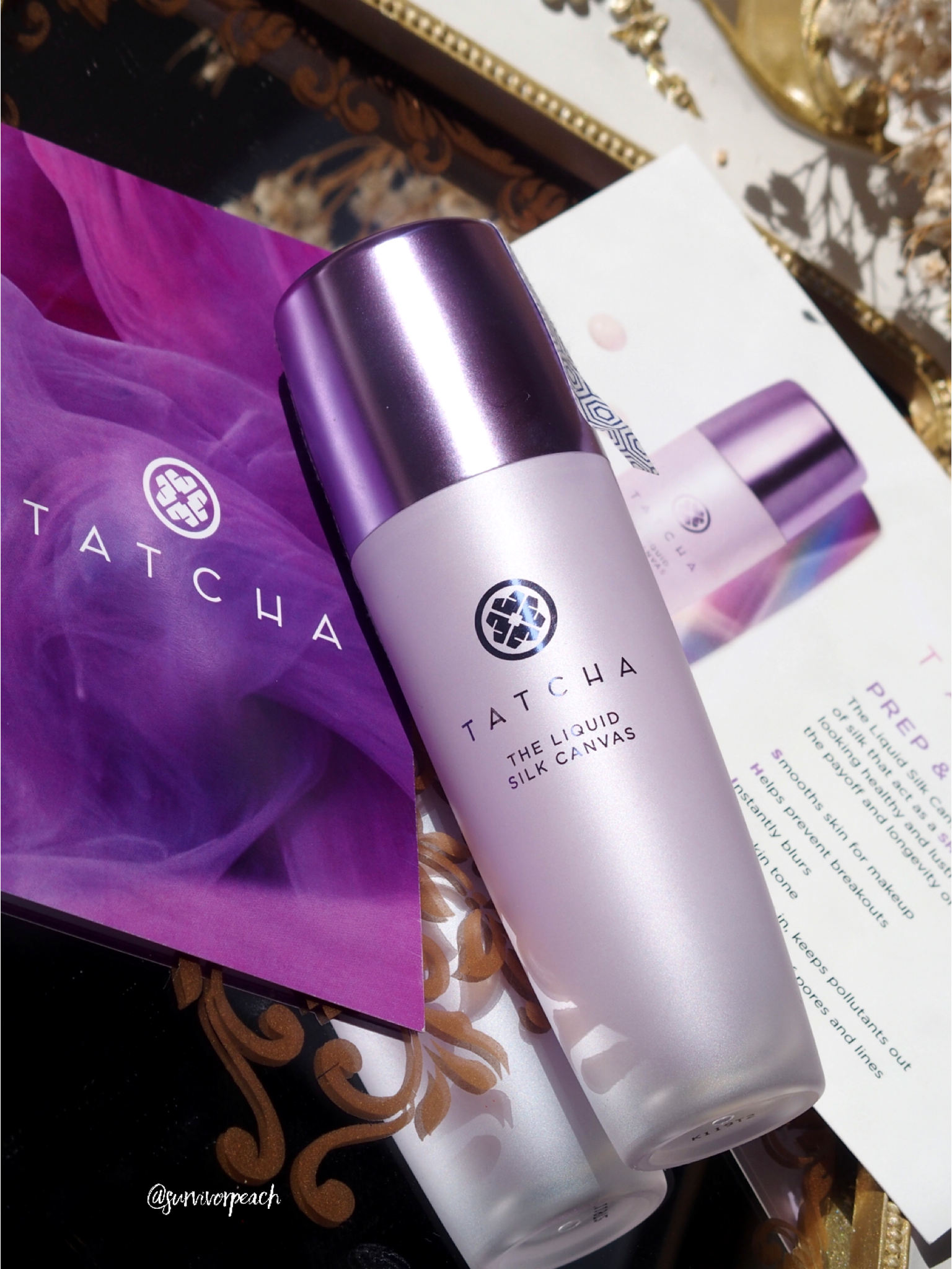 tatcha silk canvas primer liquid