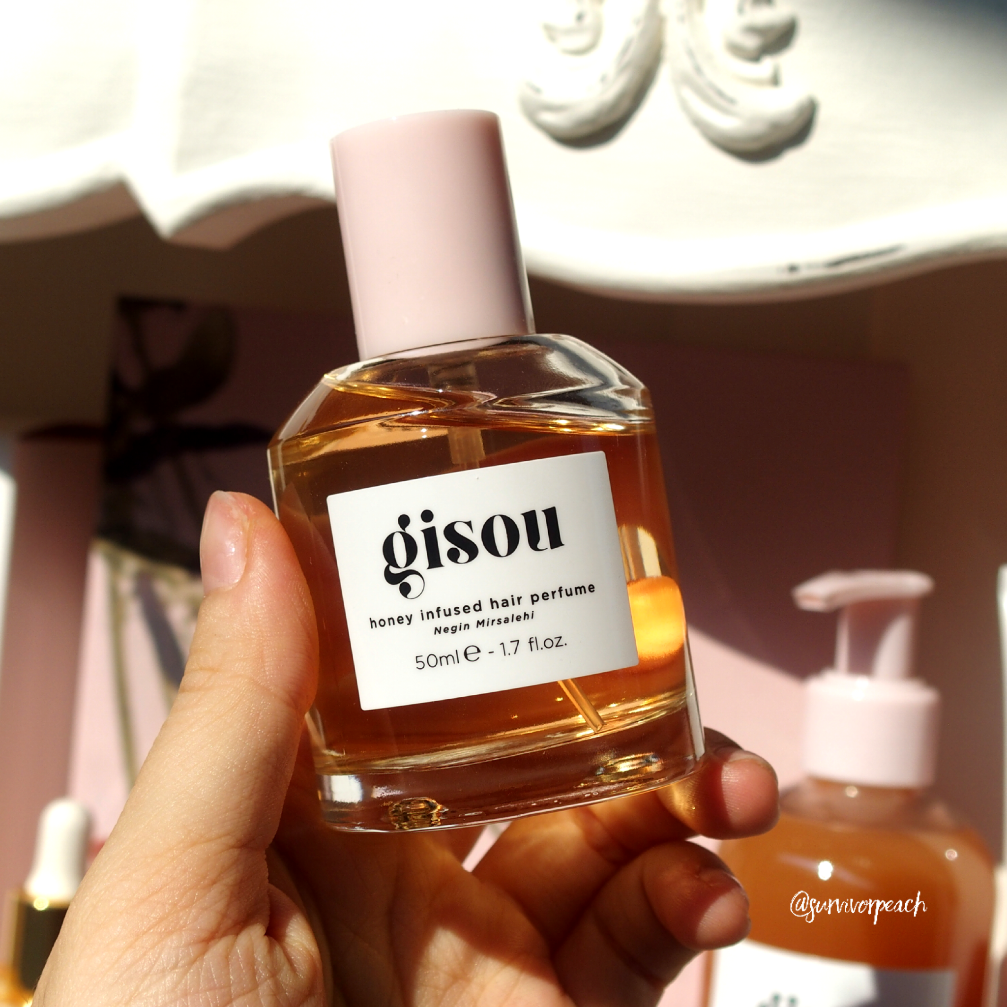 Gisou Honey Infused Hair Oil Review  Caviar Feeling