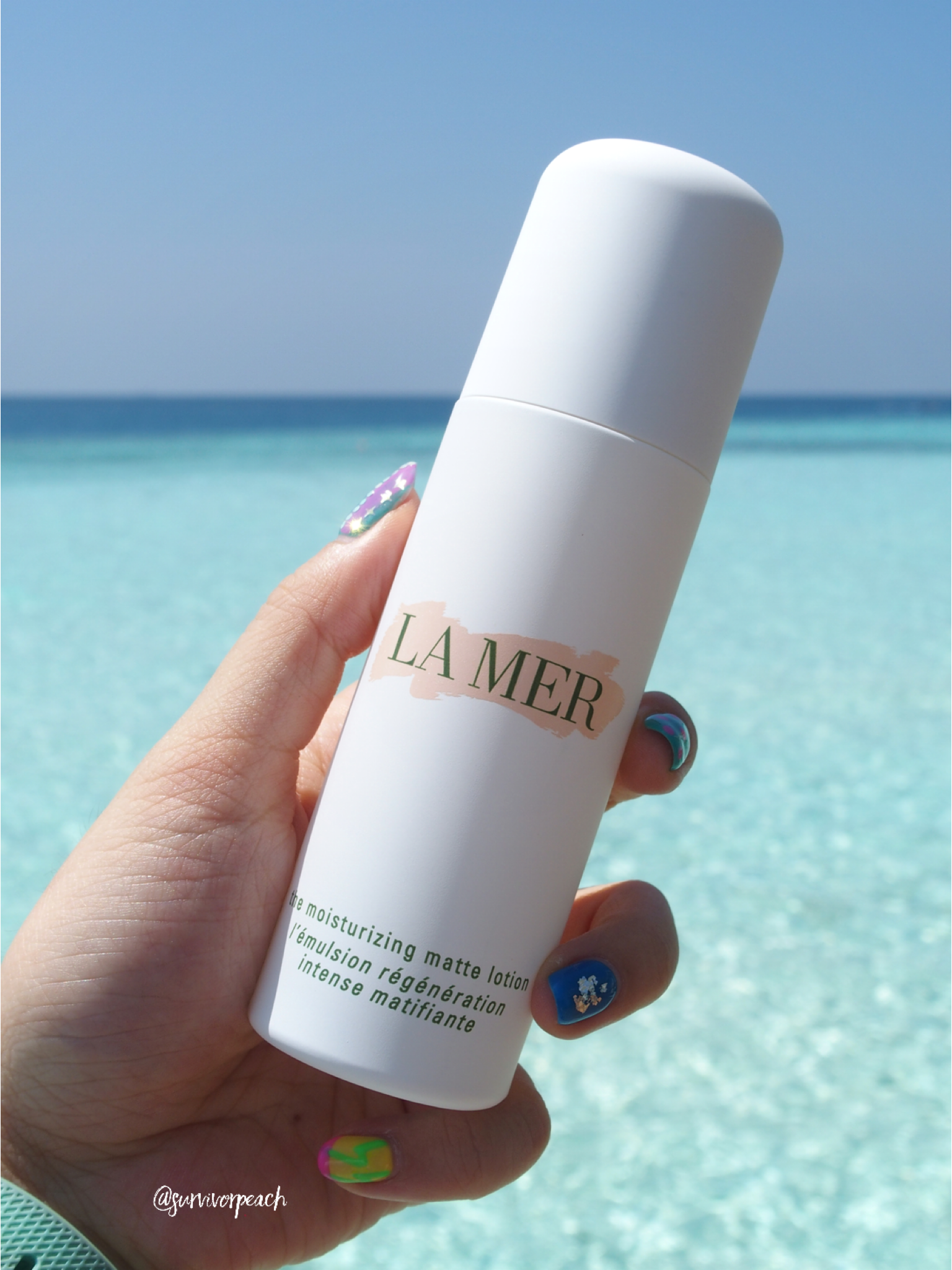 la mer the moisturizing matte lotion