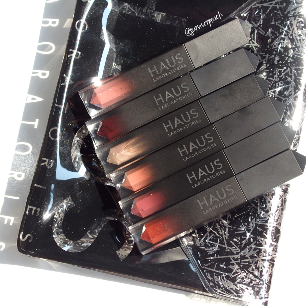 Haus Laboratories Le Riot Lip Glosses Review and Swatches