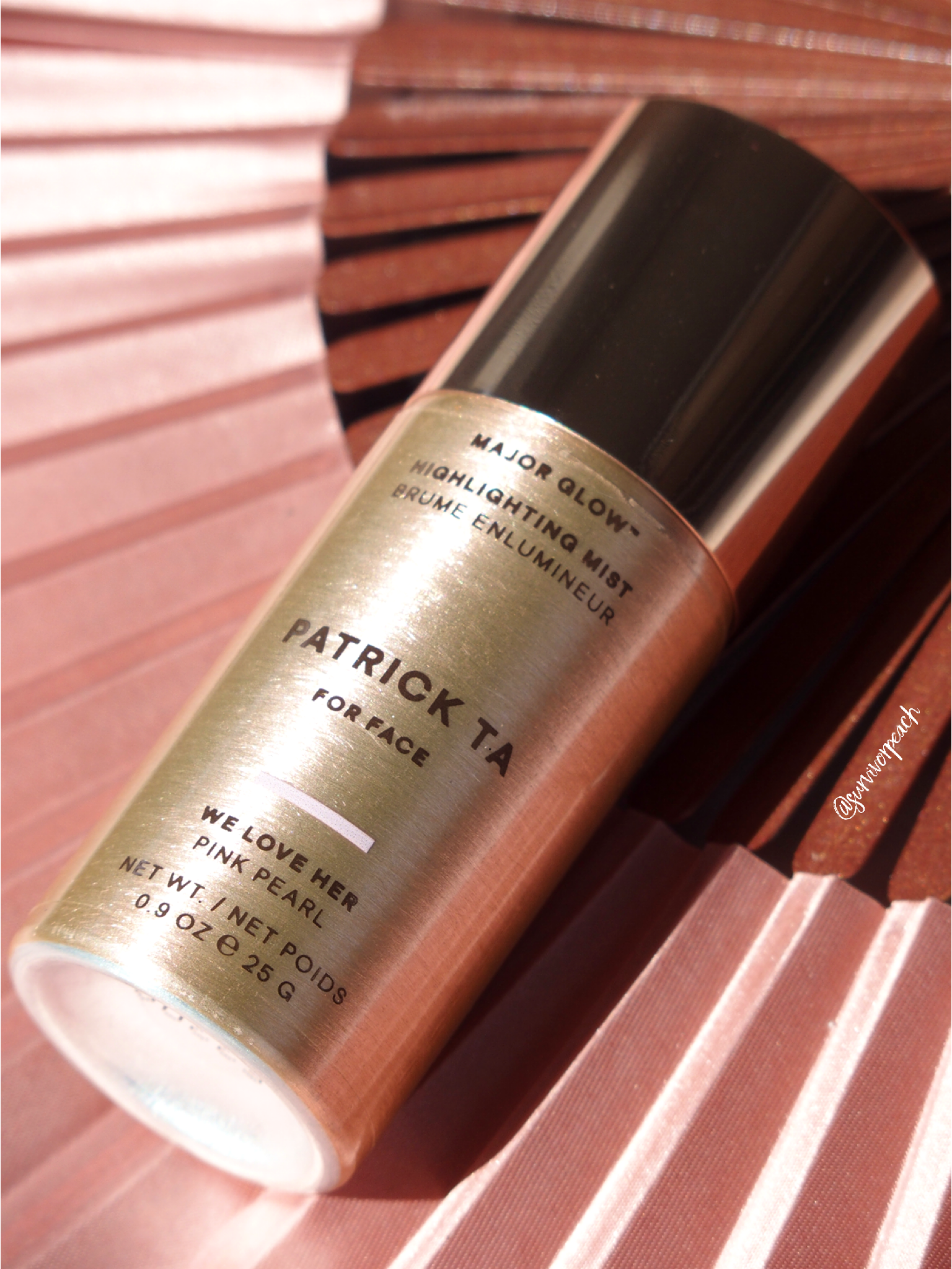 patrick ta major glow highlighting mist gold pearl