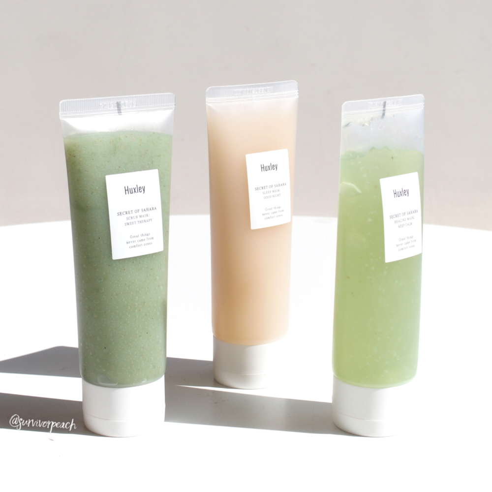Huxley Secret of Sahara Review Part 2: Sleep Mask, Healing Mask, Cream Fresh and More