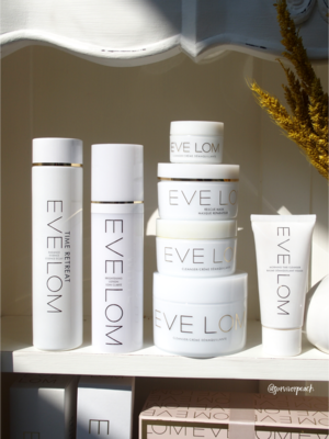 Eve lom Review: Cleansing Balm, Morning Time Cleanser, Rescue Mask, Time Retreat Essence, Brightening Lotion