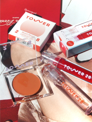 Tower 28 beauty Review: ShineOn Lip Jelly , BeachPlease Luminous Tinted Balm