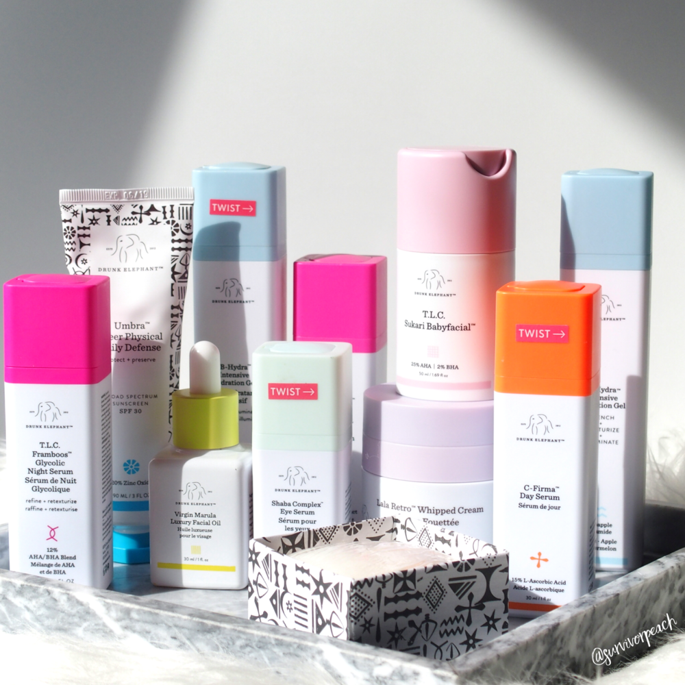 Drunk Elephant Skincare: My holygrail life savers. 