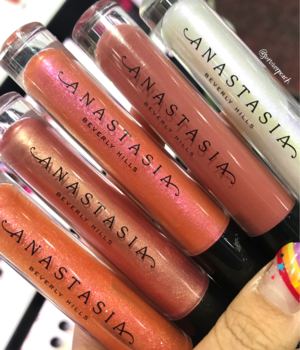 Anastasia Beverly Hills Lipgloss Swatches 
