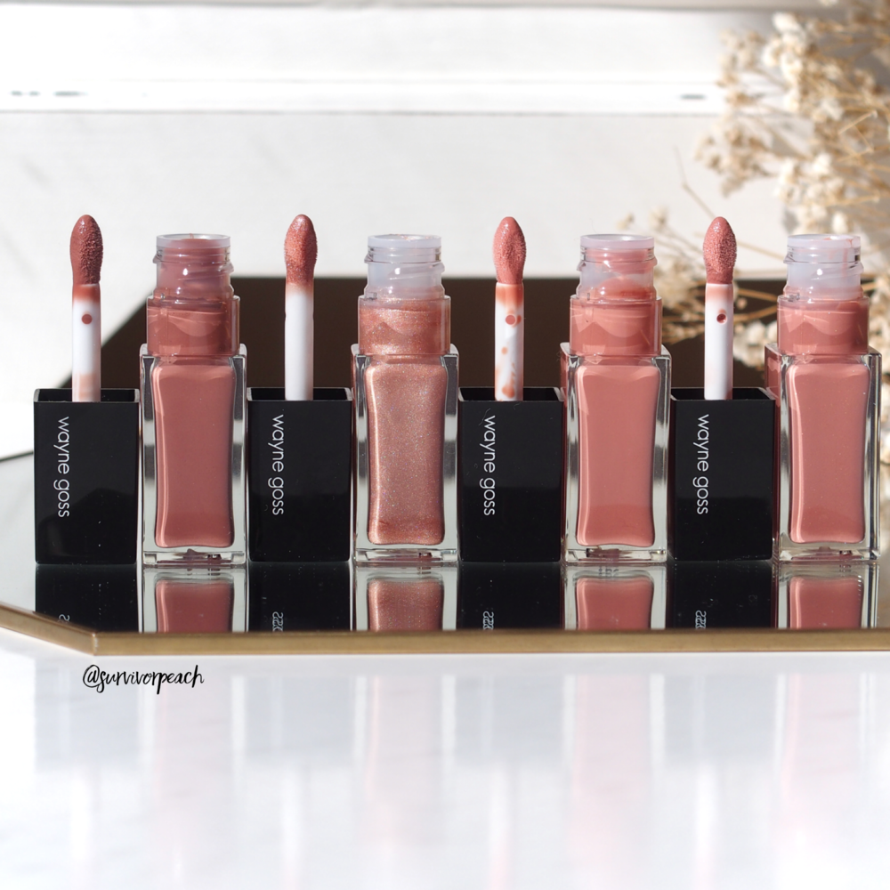 Wayne Goss High Shine gloss Review and Swatches