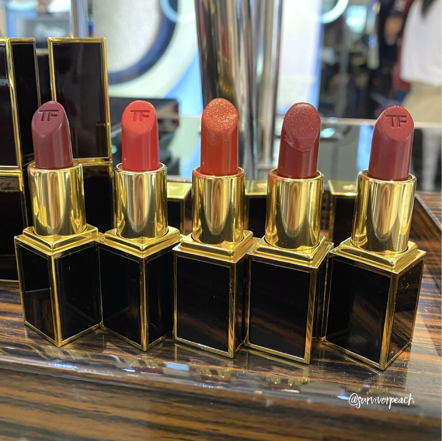 Prevail komme forfriskende Tom Ford Lip Color Metallic & Ultra Shine Lip Color 2020 Swatches —  Survivorpeach