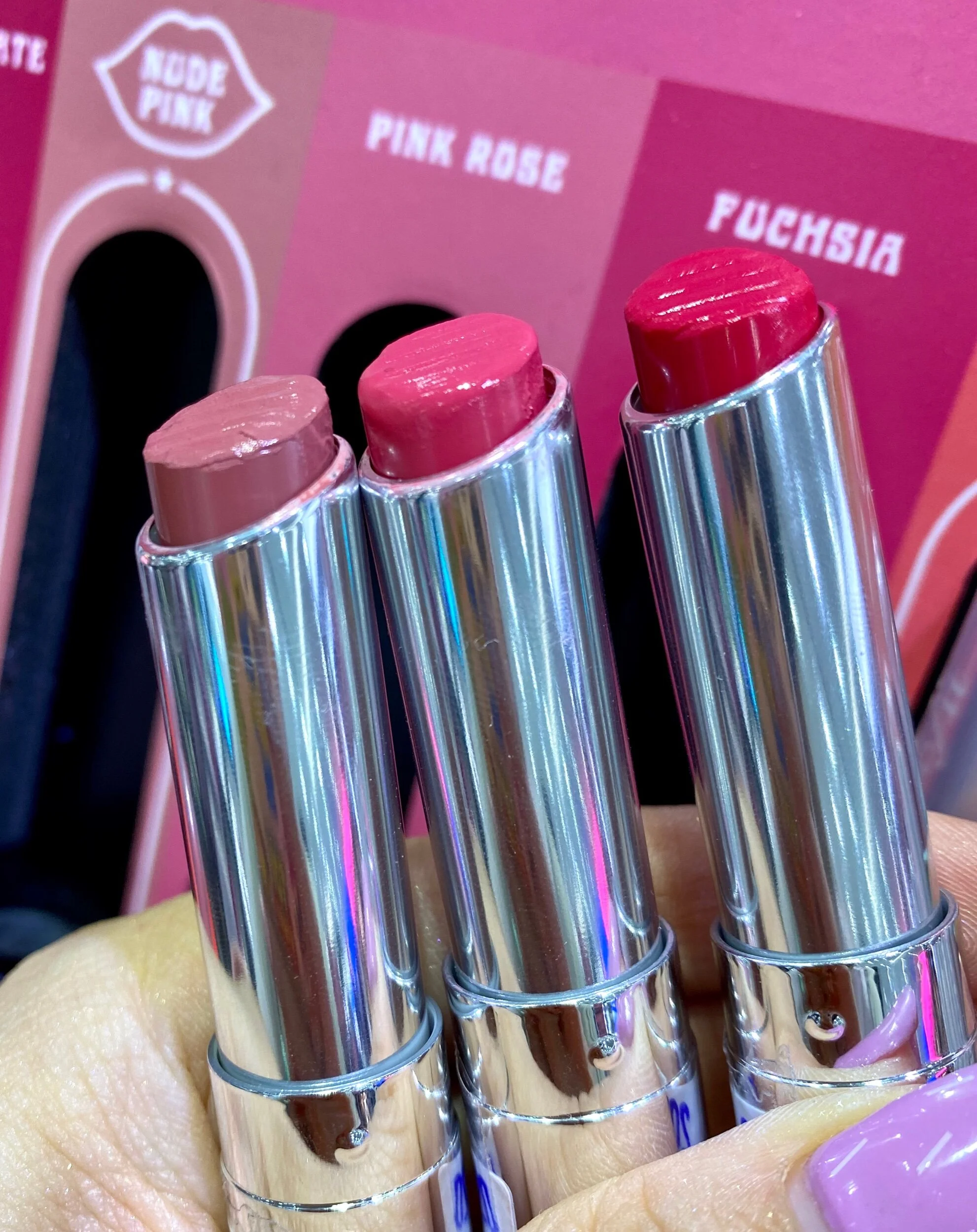 Benefit California Kissin' ColorBalm moisturising lip balm Swatches