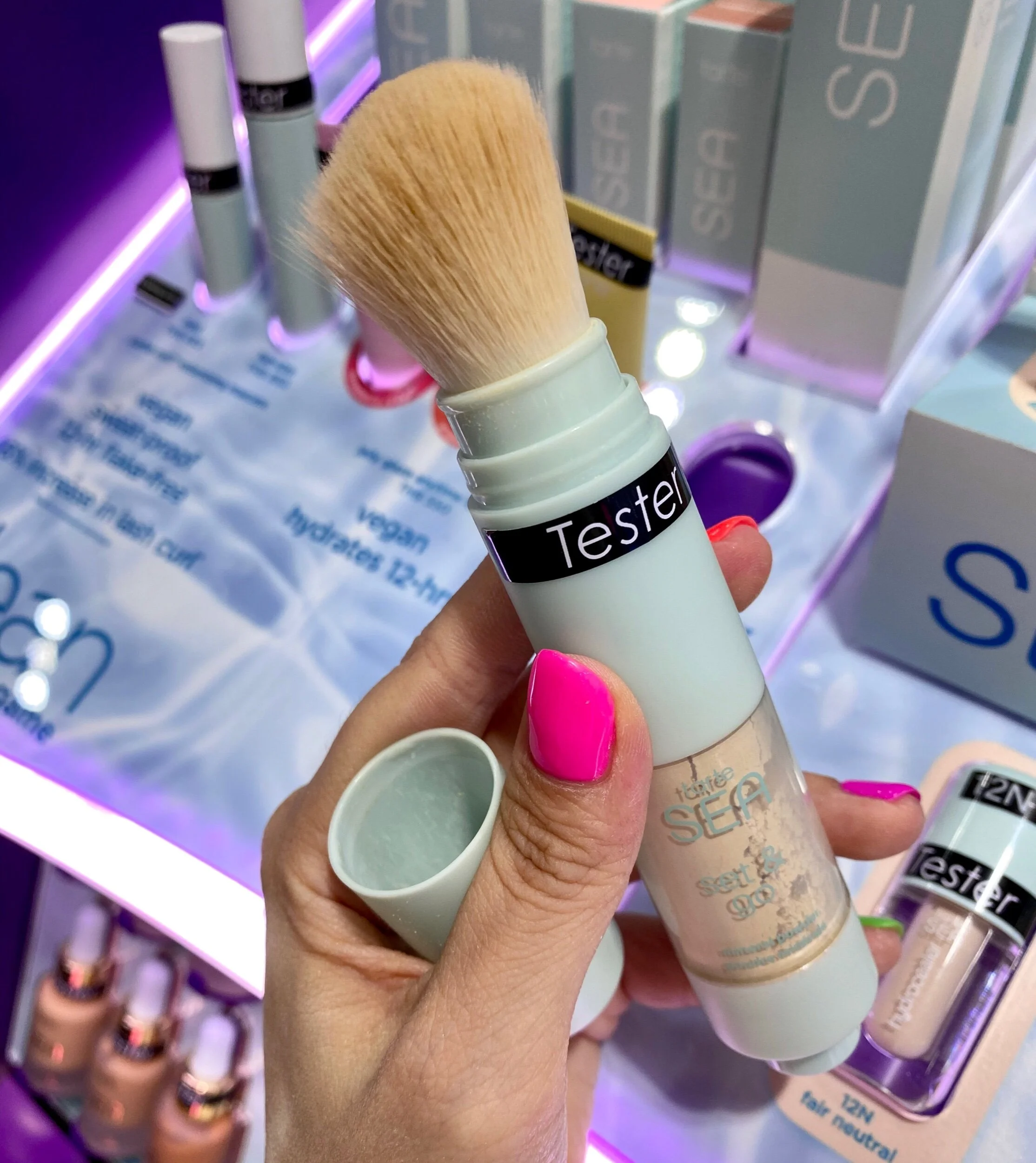 tarte sea set & protect mineral sunscreen powder broad spectrum spf 30
