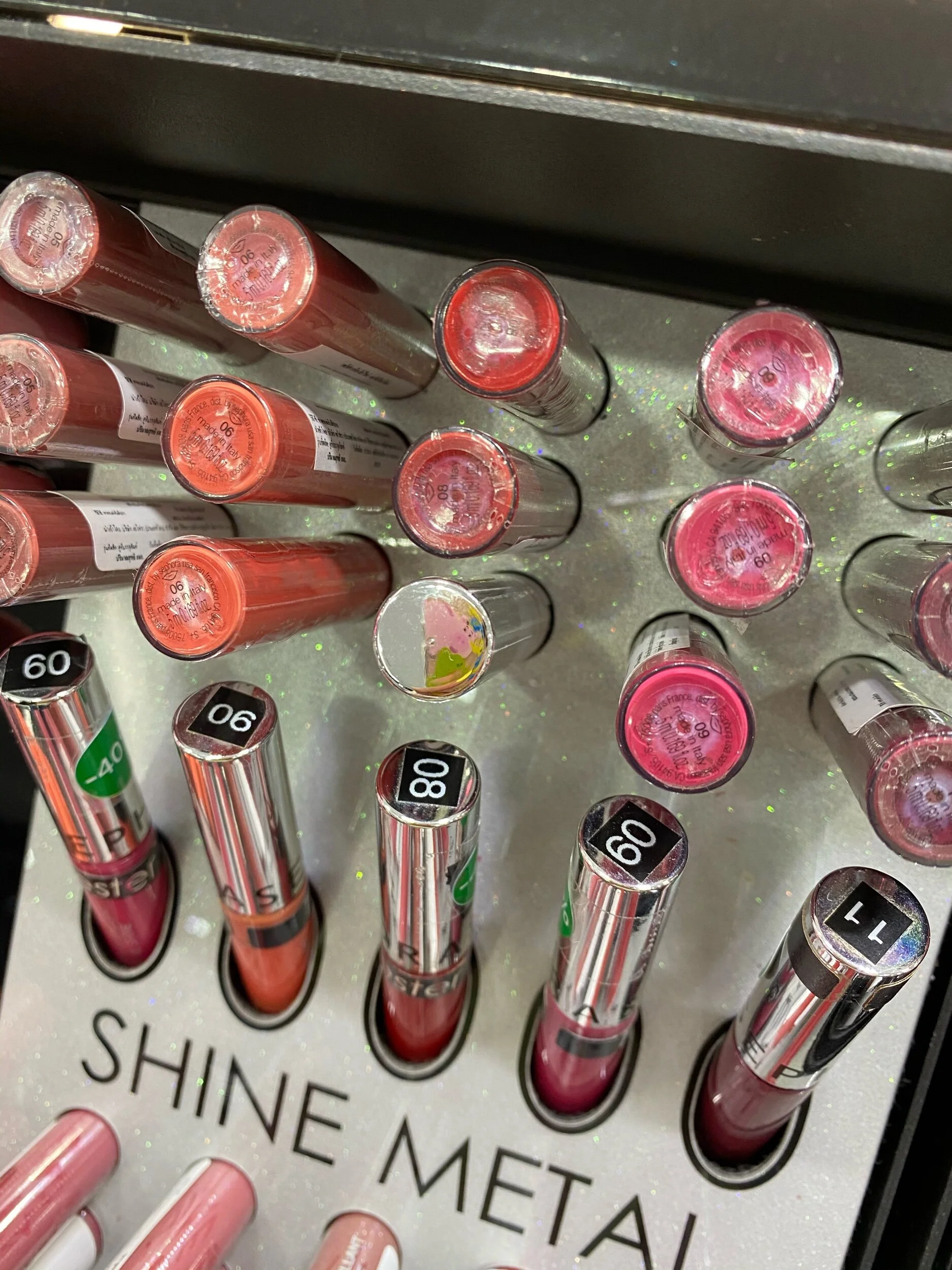 Sephora collection Cream Lip Shine Liquid Lipstick - 09 Fantastic Pink, 06 Sunshine Pink, 08 Red Potion, 09 Fantastic Pink, 11 Dark Plum