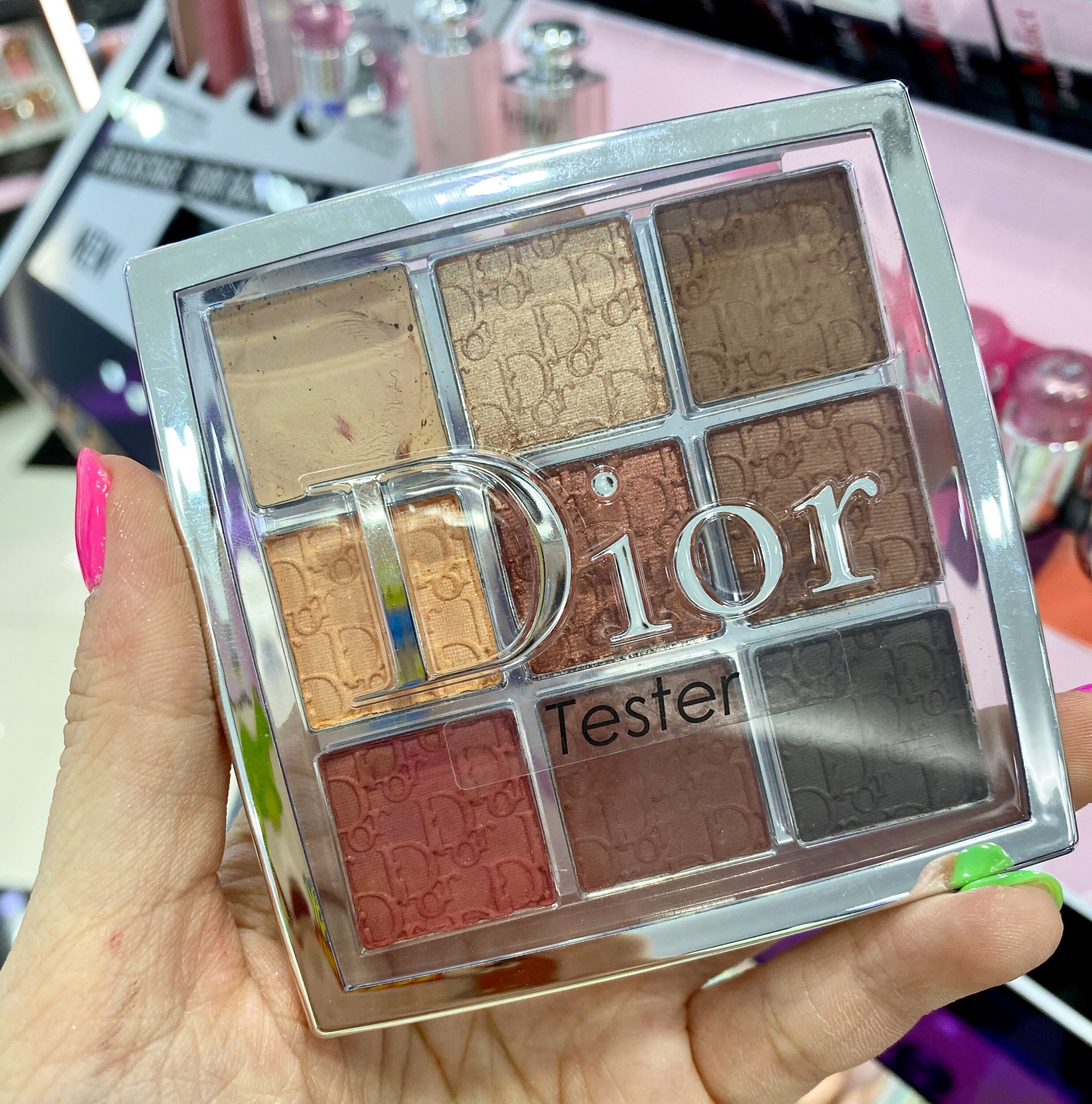 dior backstage eye palette review