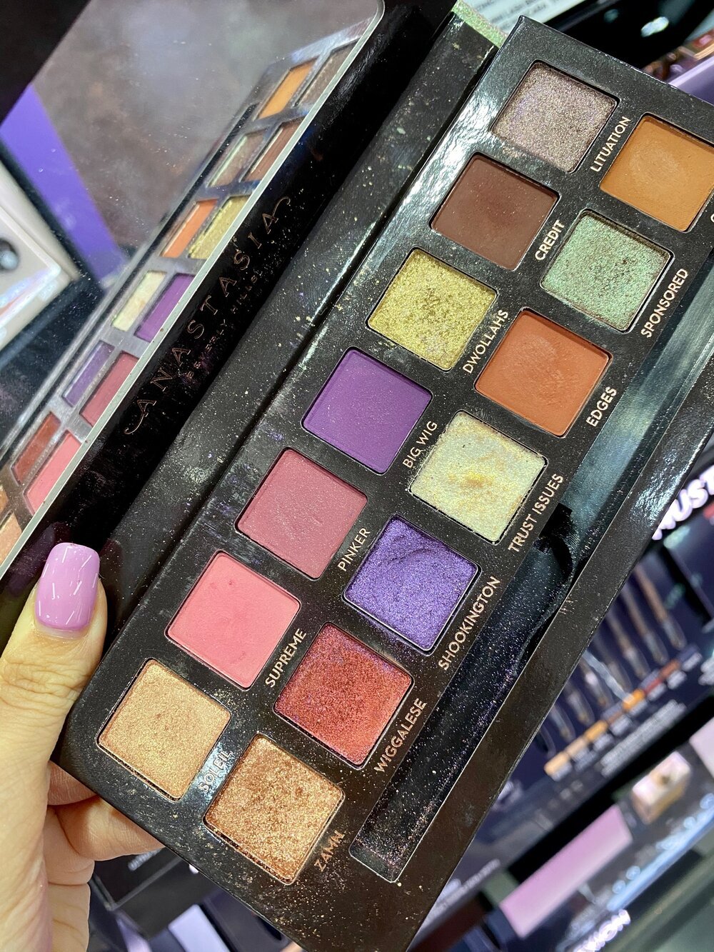  Anastasia Beverly Hills Jackie Aina Palette Swatches