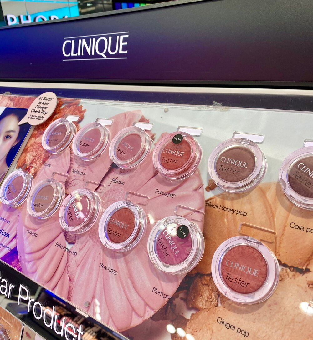 Clinique Cheek Pop Swatches