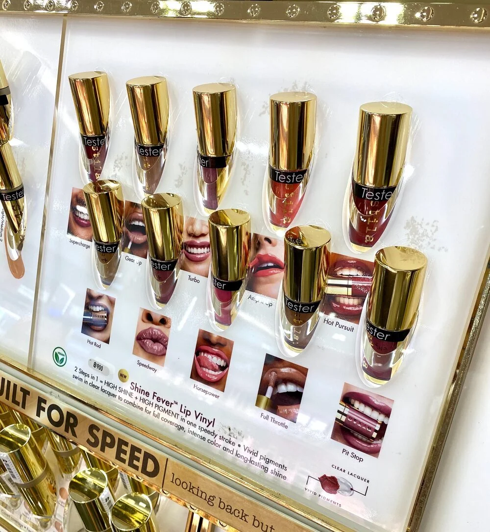 Stila Cosmetics Shine Fever™ Lip Vinyl Swatches