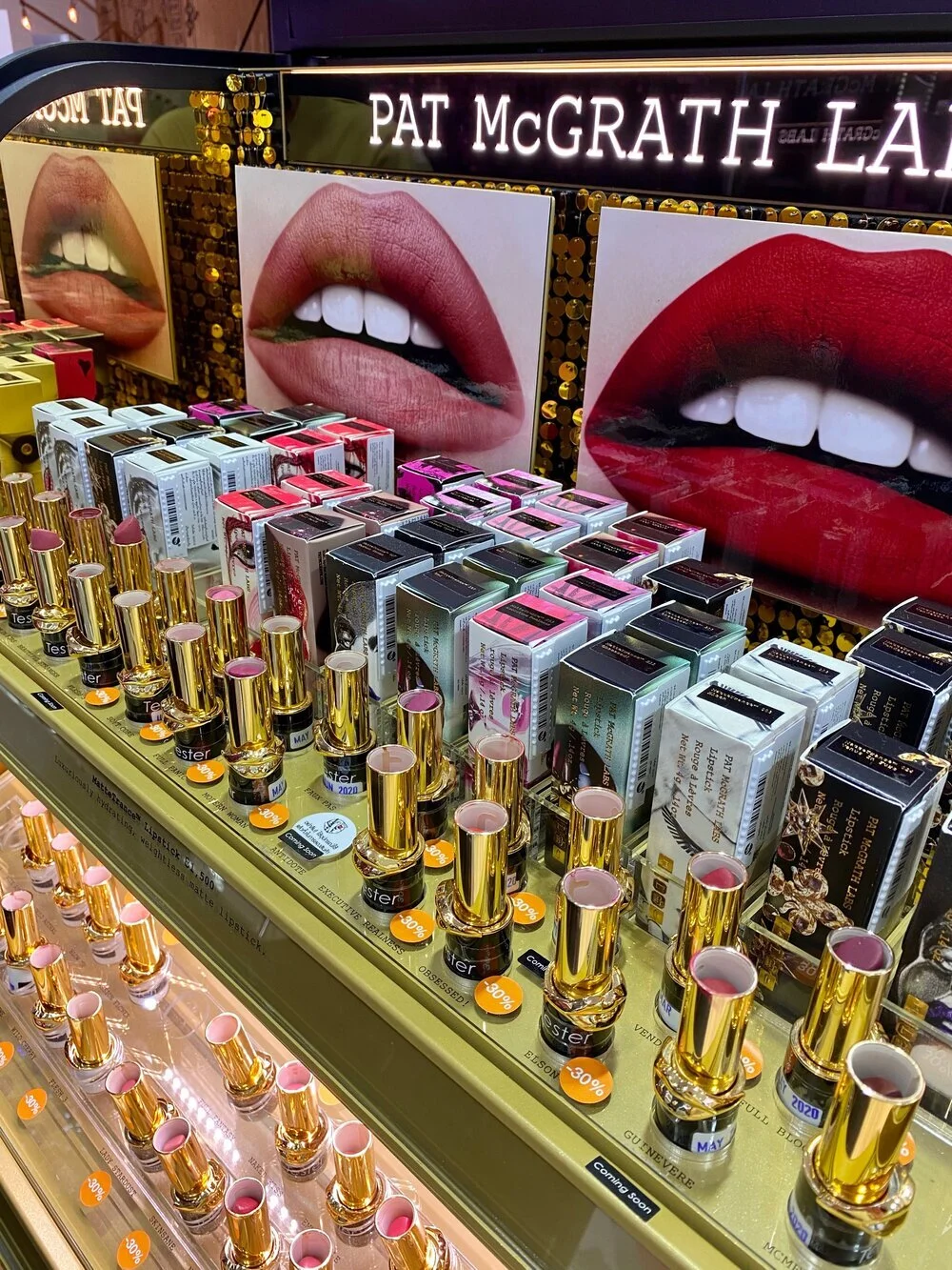 Pat McGrath Labs matte trance Lipstick Swatches of all Shades