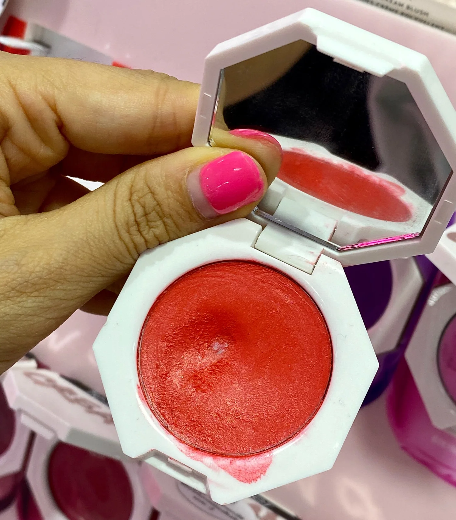 Fenty Beauty CHEEKS OUT FREESTYLE CREAM BLUSH Swatches — Survivorpeach