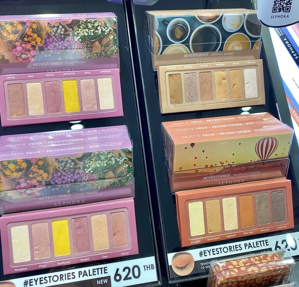 Sephora Collection #Eyestories Mini Eyeshadow Palettes Swatches 