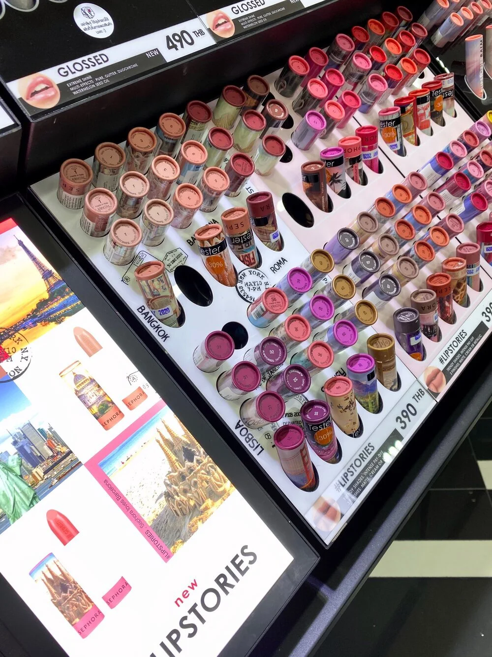 Sephora #lipstories Lipstick shade extension &amp; Lipstories Balm swatches 