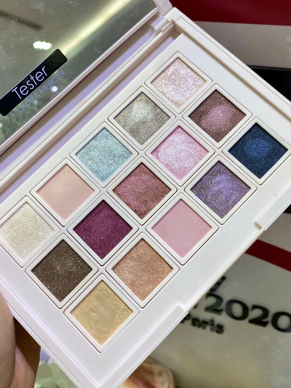 Laura Mercier Piece De Resistance Eye Cheek Essentials Palette Review Swatches Survivorpeach