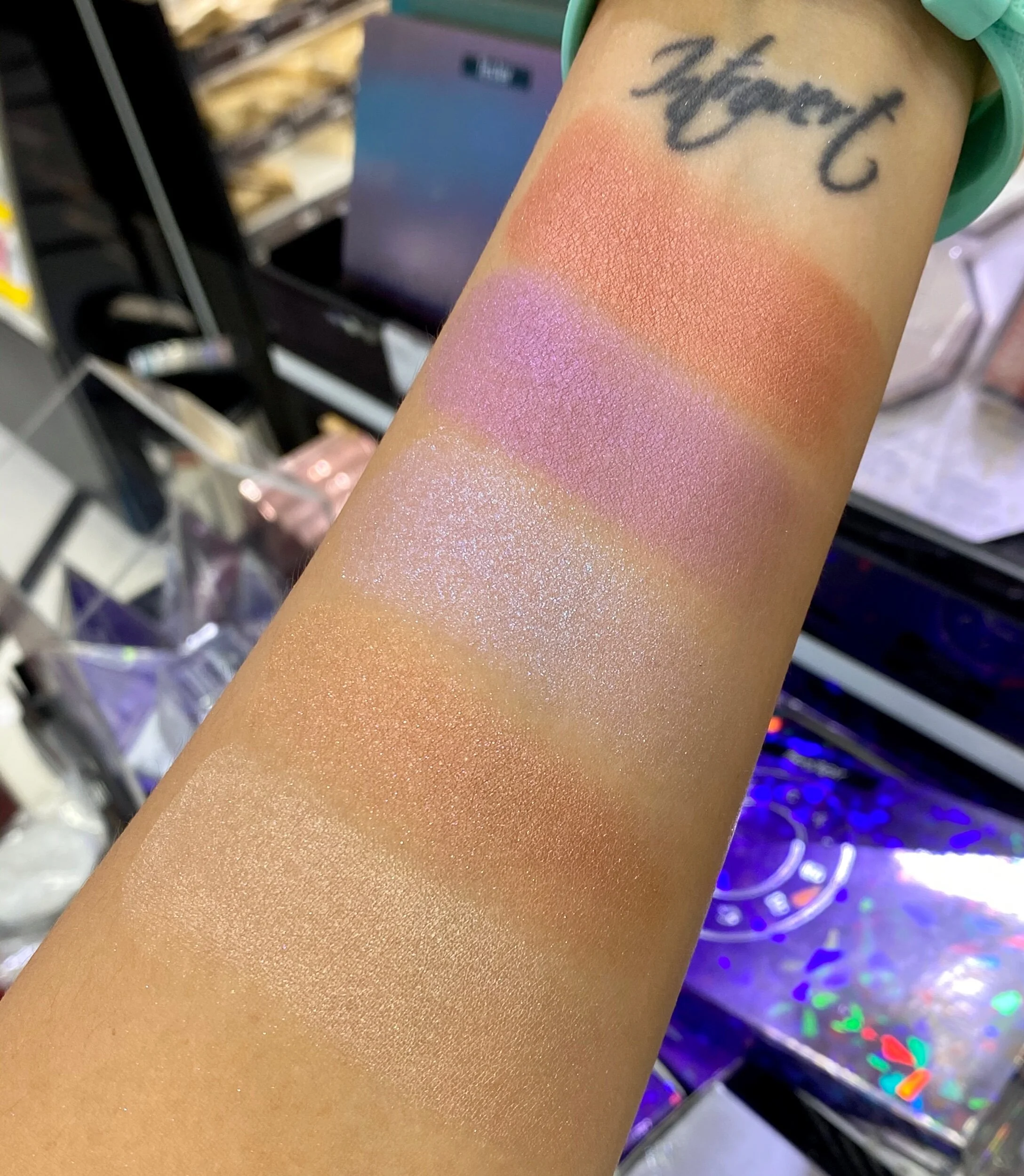 becca barbie ferreira highlighter